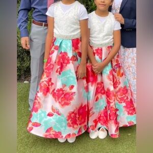 Speechless Big Girl Floral Lace Party Gown Easter Dress